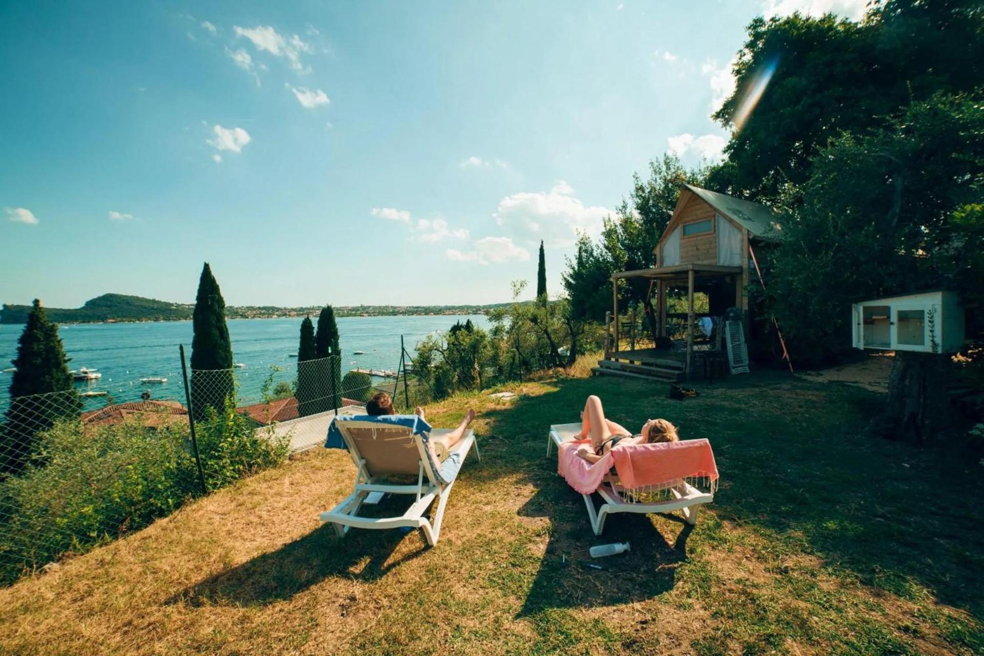 Vacanze Glamping Boutique San Felice del Benaco Luaran gambar